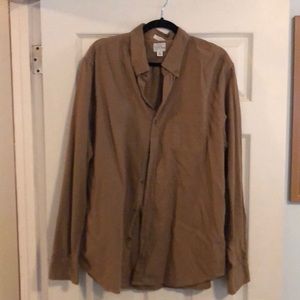 J.Crew Button Up. Barley Worn